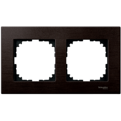 MARCO 2 ELEMENTOS WENGUE SCHNEIDER ELEGANCE MTN4052-3471