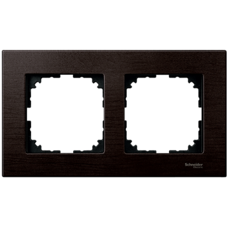 MARCO 2 ELEMENTOS WENGUE SCHNEIDER ELEGANCE MTN4052-3471