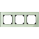 MARCO 3 ELEMENTOS GRIS VERDE CRISTALINO SCHNEIDER ELEGANCE MTN404304