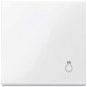 TECLA BLANCA CON SIMBOLO LUZ SCHNEIDER ELEGANCE MTN438925