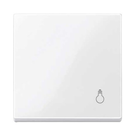 TECLA BLANCA CON SIMBOLO LUZ SCHNEIDER ELEGANCE MTN438925