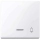 TECLA BLANCA CON SIMBOLO TIMBRE Y VISOR SCHNEIDER ELEGANCE MTN435825