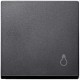 TECLA ANTRACITA CON SIMBOLO LUZ SCHNEIDER ELEGANCE MTN439914