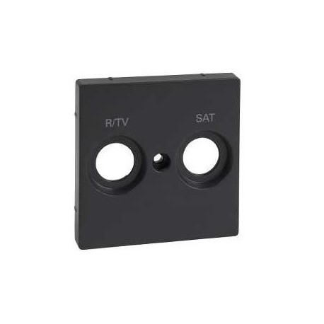 TAPA ANTRACITA PARA TOMA DE R-TV/SAT SCHNEIDER ELEGANCE MTN299214