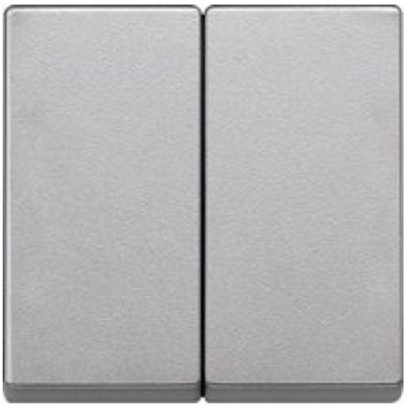 TECLA DOBLE ALUMINIO SCHNEIDER ELEGANCE MTN433560
