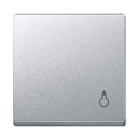 TECLA ALUMINIO CON SIMBOLO LUZ SCHNEIDER ELEGANCE MTN439960