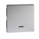 TECLA ALUMINIO CON VISOR SCHNEIDER ELEGANCE MTN431060