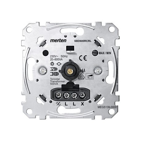 REGULADOR DE LUZ UNIVERSAL 20-600W SCHNEIDER ELEGANCE MTN5139-0000