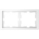 MARCO 2 ELEMENTOS BLANCO ARTICO SCHNEIDER D-LIFE MTN4020-6535