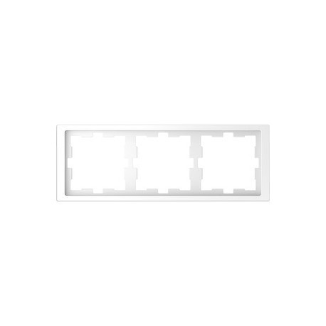 MARCO 3 ELEMENTOS BLANCO ARTICO SCHNEIDER D-LIFE MTN4030-6535