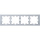 MARCO 4 ELEMENTOS ALUMINIO SCHNEIDER D-LIFE MTN4040-6536