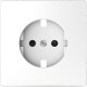 TAPA DE BASE SCHUKO BLANCO ARTICO SCHNEIDER D-LIFE MTN2330-6035