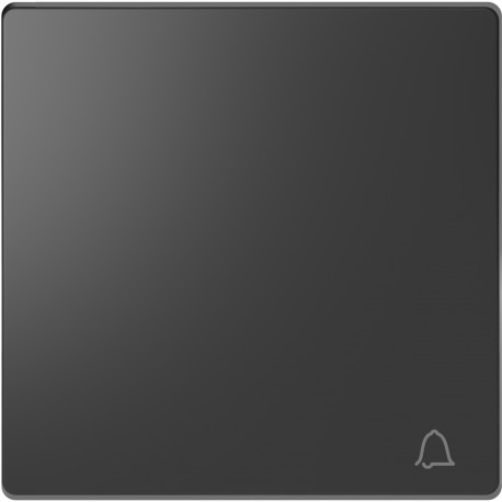 TECLA CON SIMBOLO CAMPANA ANTRACITA SCHNEIDER D-LIFE MTN 3305-6034
