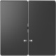 TECLA DOBLE CON VISOR ANTRACITA SCHNEIDER D-LIFE MTN3420-6034