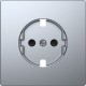 TAPA DE BASE SCHUKO ALUMINNIO SCHNEIDER D-LIFE MTN2330-6036