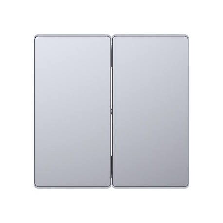 TECLA DOBLE ALUMINNIO SCHNEIDER D-LIFE MTN3400-6036