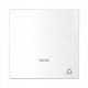 TECLA CON VISOR Y SIMBOLO CAMPANA BLANCO ARTICO SCHNEIDER D-LIFE MTN3325-6035
