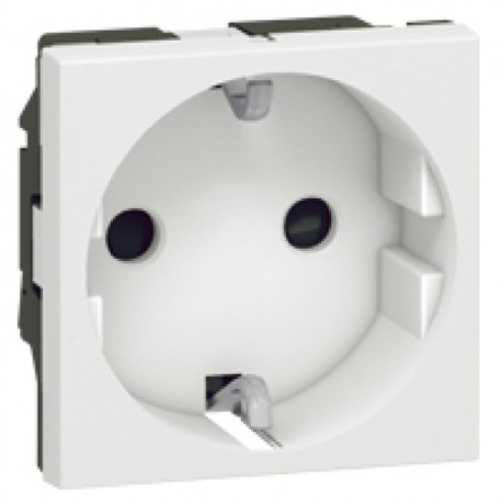 BASE DE ENCHUFE BLANCA 2P+T 16A LEGRAND MOSAIC 077211