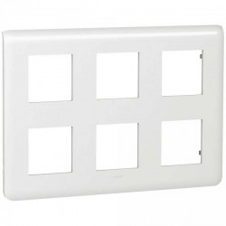 MARCO PARA PUESTO DE TRABAJO 2x6 MODULOS LEGRAND MOSAIC 078832