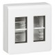 CAJA SUPERFICIE 2x4 MODULOS + MARCO + SOPORTE LEGRAND MOSAIC 078882