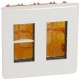CAJA EMPOTRAR 2x4 O 2x5 MODULOS + MARCO + SOPORTE LEGRAND MOSAIC 078872