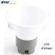 DOWNLIGHT LED 12W DECORATIVO BLANCO 3000-5700K Ø85MM ALVERLAMP