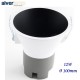 DOWNLIGHT LED 12W DECORATIVO 3000-5700K Ø100MM ALVERLAMP