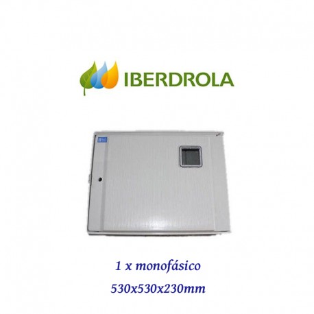 CAJA PARA 1 CONTADOR DE LUZ MONOFASICO PLT01