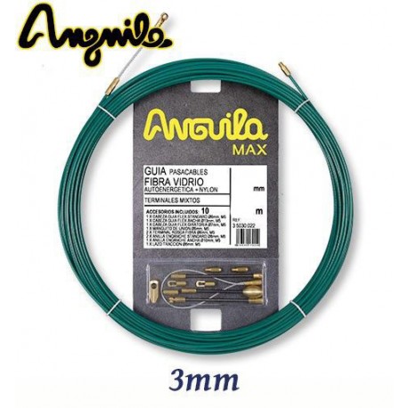 GUIA PASACABLES FIBRA DE VIDRIO + NYLON TERMINAL MIXTO Ø 3MM ANGUILA 35030007