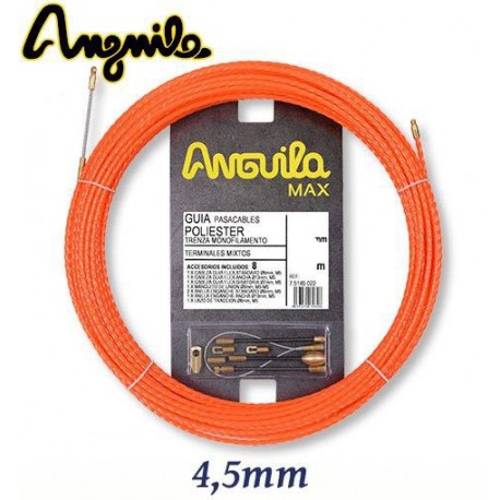 GUIA PASACABLES POLIESTER TRENZA MONOFILAMENTO TERMINAL MIXTO Ø 4,5MM ANGUILA 75145007