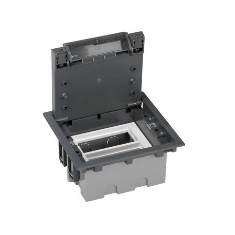 CAJA PUESTO DE TRABAJO DE SUELO 4 ELEMENTOS SIMON 500 CIMA 52050002-035