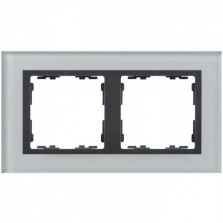 MARCO 2 ELEMENTOS CRISTAL GRIS SIMON 82 NATURE 82827-35