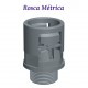 RACOR ROSCA METRICA ROSCA EXTERIOR Y JUNTA INTERIOR DE POLIAMIDA AUTOEXTINGUIBLE LIBRE DE HALOGENOS