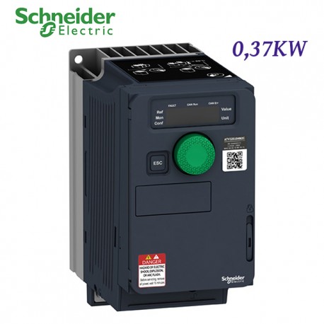 VARIADOR DE VELOCIDAD MONOFASICO PARA MOTOR 0,18KW SCHNEIDER ATV320U02M2C
