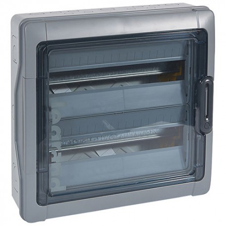CAJA DE AUTOMATICOS ESTANCA IP65 PARA EXTERIOR 2X18 MODULOS LEGRAND 601836
