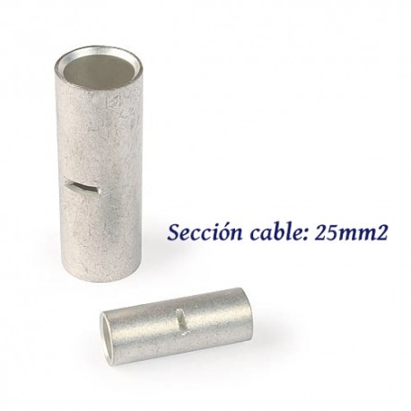 MANGUITO DE TUBO DE COBRE PARA CONEXION A CABLE DE 25MM2