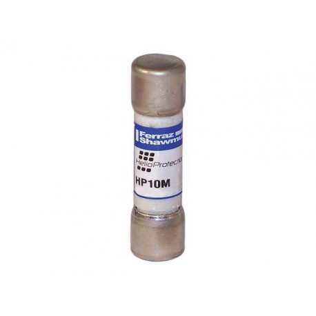 FUSIBLE CILINDRICO PARA FOTOVOLTAICA CORRIENTE CONTINUA 10X38MM CURVA DE FUSION GPV