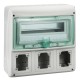 CAJA PARA 3 TOMAS INDUSTRIALES Y 13 MODULOS SCHNEIDER 13180