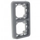 MARCO 2 ELEMENTOS VERTICAL ESTANCO EMPOTRAR PLEXO LEGRAND 069685