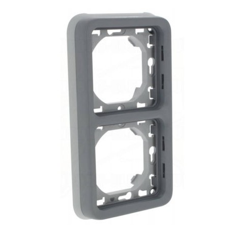 MARCO 2 ELEMENTOS VERTICAL ESTANCO EMPOTRAR PLEXO LEGRAND 069685