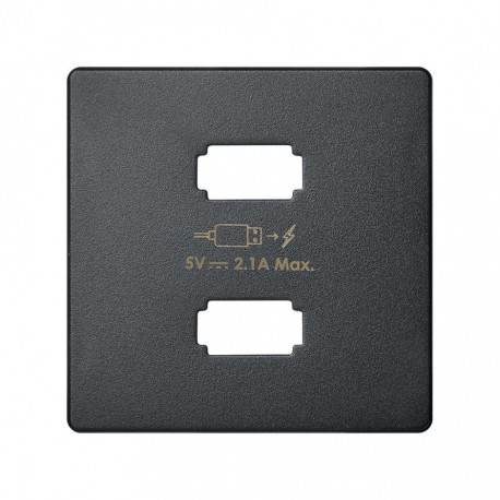 TAPA GRAFITO PARA TOMA USB SIMON 82 8211096-038