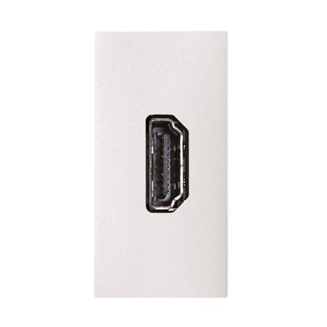 TOMA HDMI BLANCA ESTRECHA NIESSEN ZENIT N2155.7BL