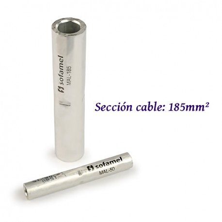 MANGUITO PARA EMPALMES CABLE DE ALUMINIO 185/185MM