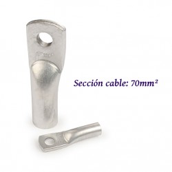 TERMINAL DE ALUMINIO ESTAÑADO 70MM TBE-70