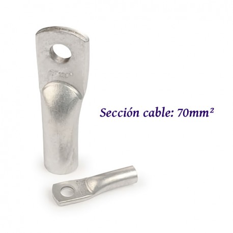TERMINAL DE ALUMINIO ESTAÑADO 70MM TBE-70