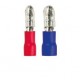 TERMINAL ELECTRICO CILINDRICO PREAISLADO MACHO ROJO 1,5MM K50037