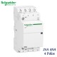 CONTACTOR MODULAR 25A 4NA 4 POLOS 240V 50HZ SCHNEIDER A9C20834