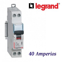 AUTOMATICO MAGNETOTERMICO DX3 6/10KA 40A 1 MODULO LEGRAND 407732