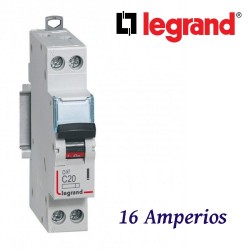 AUTOMATICO MAGNETOTERMICO DX3 6/10KA 16A 1 MODULO LEGRAND 407728