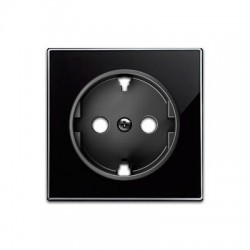 TAPA BASE SCHUKO CRISTAL NEGRO NIESSEN SKY 8588 CN